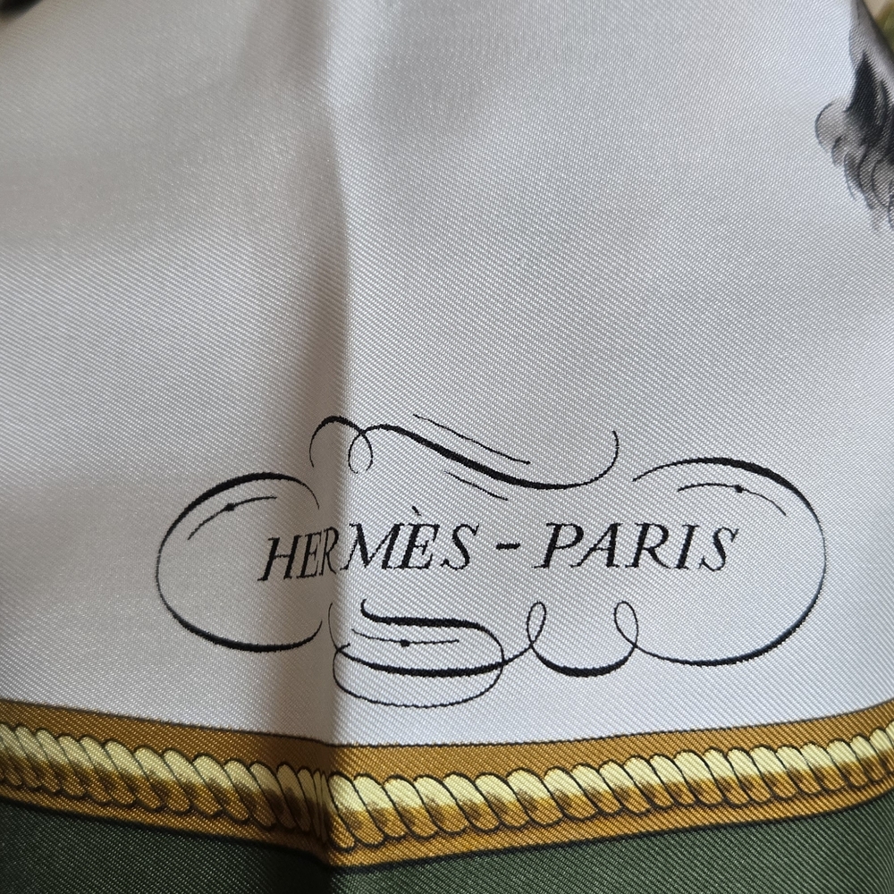 Hermès Reprise Carré 90 silk scarf - Picture 4 of 5